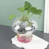 Вазы 2Styles Shiny Top Mushroom Manragement Creative Art Hydroponic Bottle Modern Glass Living Room