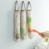 Les sacs de légumes en mailles en coton produisent un sac réutilisable en maille en coton