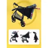 Peças de carrinho de carrinho Baby Ultra-Light dobring Lorige Absorvedor Nascido Criança Alta Vista Carrinho de Pocket