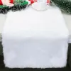 Moderner Hochzeitstisch Runner Home Dekoration Weihnachten Schnee weiße weiße Party flauschiger Luxusabdeckung dickes Kunstpelz Rechteck 240325