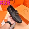 40 Style Tasarımcı Loafers Katırlar Erkekler İçin Mokasinler Ayakkabı Deri Lüks Erkek Elbise Günlük Yüksek Topuk Başak Somunlar Resmi Orijinal Siyah Gerçek Erkekler Süet Boyut 38-46