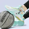 Basketball Shoes Men's Lace-up High-top Sneakers Breathable Trend And Women's Walking