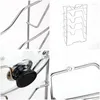 Kitchen Storage Rack Wall-mounted Pot Cover Metal Anti-rust Multi-functional Stainless Steel