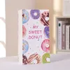 Подарочная упаковка 12/36pc Donuts Bags Candy Cookies Covere Boxes для детей пончики с днем рождения поставки свадьба DIY Krafts украшения