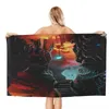 Caverne de serviettes - Realms Art 80x130cm Bath Brightly Imprimé adapté à la salle de bain