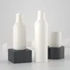 収納ボトル20pcs 15ml 30ml 50ml空のミニエアレスポンプローションエルミューションボトルスモール女性化粧品ポットハンドクリームパッケージ