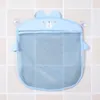 Opbergtassen Baby Cartoon Diervorm Douche Mesh Tas voor badspeeltjes Hangende badkamer Organisator Holder Kinderen Waterspeelgoed Net