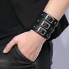 Pulseira vintage pulseira pulseira braçadeira de metal gótico Bandas de metal escondidas