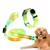 Köpek yaka LED Işık Halat Işık Ayarlanabilir Parlayan Pet Yansıtı Yansıtıcı Yüksek Görünürlük 3 Mod görünür hale getirin