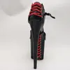 Scarpe da ballo laijianjinxia pu sexy pole esotico ballo estate sandali 20 cm tacchi alti fibbia cinturino 34-46 e108