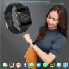 Armbänder Rollstimi Neue Smart Watch Men Bluetooth Herzfrequenzmonitor Smart Clock Lady Mode Sport Fitness Tracker Full Touch Armband