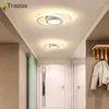 Deckenleuchten nordisch minimalistischer Korridor Licht Internet berühmte moderne LED -Eingangs Eingang Foyer Cloakroom Treppe Balkon Beleuchtung