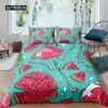 Beddengoed sets watermeloen dekbedovertrek set Hawaiiaanse king size microfiber zomer fruit thema dekbed voor kinderen jongens meisjes tiener