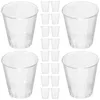 Disposable Cups Straws 100 Pcs Wineglass Plastic Water Decorative Party Banquet Small Beverage Multi-function