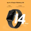 Watches Global Version DooGee CS1 Smart Watch Fitness Tracker Smartwatch IP68 Waterproof RealTime Heart Rate Monitor 12 Sporting Lägen