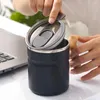 Mugs 316 Stainless Steel Coffee Cup Mug With Lid Insulated Double Wall Tumbler Handle Heat-resistant Drinkware