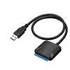 USB 3.0 bis SATA 3 Kabel SATA zu USB -Adapter Konvertieren Kabel Unterstützung 2,5/3,5 Zoll externes HDD SSD -Festplatten -Antriebsadapter