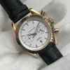 Designer Auto Oujia Haima Six Needle Rose White Ding Fully Automatic Mechanical Watch kw013 Machine