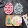 Baking Moulds Tool Soap Mould Pan Holiday Decoration Silicone Mold Fruit Theme Chocolate Cake 9 Cavities