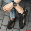 Casual Shoes Unisex Summer Weave Outdoor Beach Sandals Women Dreatble Sports Barefoot Flat Men Non-Slip Handing Walking