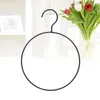 Storage Boxes Closet Hangers Rack Round Coat Stainless Steel Hooks Wall Mount Clothing Metal Clothes