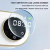 Vloeibare zeepdispenser automatisch met HD LED digitale klokwand gemonteerd schuimen eenvoudige duurzame badkamer
