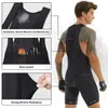 X-Tiger Mens Cycling Bib Shorts avec poche UPF 50 Dernière génération de la série de bilans en polyester rapide de la dernière génération Série Bib 240328