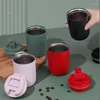 Waterflessen 220 ml Mini Coffee Cup 316/304 roestvrij staal draagbare geïsoleerde mode handig cadeau