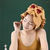 Asciugamano asciugamano asciugamani da bagno in microfibra asciugatura rapida capello della doccia con lady turban testa