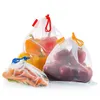 Förvaringspåsar 9 st återanvändbara produkter tvättbara shopping grönsaksfruktleksaker