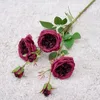 Fleurs décoratives bouquets de rose faits à la main