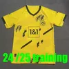 Reus Blackout Soccer Jersey 23 24 25 Sondertrikot Sancho Haller 2024 Soccer Football Top Shirt Special All Black Malen Moukoko Hummels Hazard Yeyna Men Kids Kit