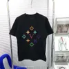 ファッションTシャツイタリアンブランド短袖TシャツLVSEデザイナーシャツルースTシャツ男性女性ヒップホップ服服贅沢な男性スウェットシャツトップ3XL 4XL 5XL