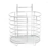 Cuisine Storage suspendu la vaisselle tube de cage de cage baguettes de drain