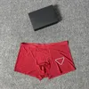 Designer Mens Underwear Underwear Letter Classic Booker per uomini Underpants 3pcs with Box