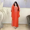 Roupas étnicas Eid Party Caftan Marrocos Diamonds Mulheres Muçulmanas Hijab Maxi Dress Turquia Kaftan Dubai Saudi Ramadan Abayas Vestidos Jalabiya