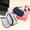 2024 1pc Reise tragbare digitale Produktspeicherbeutel USB Data Kabel Organizer Headset Kabelbeutel Lade Schatzkasten Bagfor USB -Kabel für