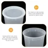 Storage Bottles 20 Sets Measuring Soup Bowls Beverage Drinking Containers Pp Disposable Cups Single Use Sturdy Dessert