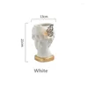 Vasi Retro Arts Art Sculpture Butterfly Girl Vase Abstract Ritratto greco Flower Pot Resin Decor decorazioni per la casa M15