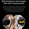 Watches 2022 Ny Smart Watch Blue Tooth Call Heart Rate Blodtryck Monitor Sports tracker Vattentät musik Spela män smartur