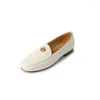 Casual schoenen Leshion van Chanmeb Natuurlijke schapenvachtleer Loafers Ins Dames