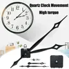 Clocks Accessories Motor Mechanism High Torque Wall Repair Metal Hour Minute Hands Silent DIY Essential Tool Quartz Clock Movement Kit