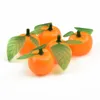 Fleurs décoratives 10pc simulation artificielle réaliste orange faux fruit décoration intérieure art bricolage ornements décorations de chambre