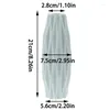 Vases Home Flower Vase Decoration Plastic moderne créatif blanc Imitation Céramique Pot hydroponique 1pcs