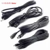 new 2024 DC Extension Cable 1M 1.5M 3M 5M 3.5mm x 1.35mm Female to Male Plug for 5V 2A Power Adapter Cord Home CCTV Camera LED Strip for DC