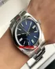 7 Styles GD Horloges GDF 904L 124300 41 mm Miyota 8215 Automatische heren Watch Sapphire Blue Dial Stainless Steel Bracelet Gents PolsW3513091