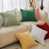 Pillow Christmas Cover Candy Color Decorative Pillows For The Couch Sofa Soft Corduroy Cases Home Decor