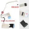 Hinges Free Shipping Brand New Original Laptop Lcd Cable for Dell M4800 Cable 30 Pin Interface Dc02c009n00 Vaq10 0wj64d 3pcs
