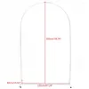 Decoração de festa premium moongate cenário quadro de balão rack jardim de casamento arco com grade de malha de 200cm aniversário