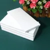 Boîte en carton en papier blanc enveloppe pour les petites boîtes d'emballage pliez une forme plate bricolage 20pcs / lot